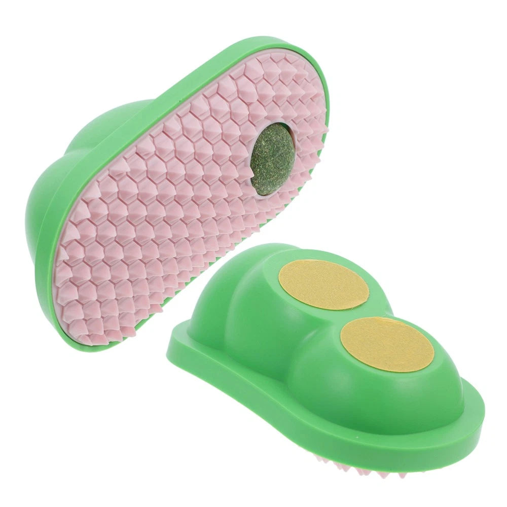 2 Pcs Cat Tickling Toys Massager for Indoor Cats Molar Scratcher