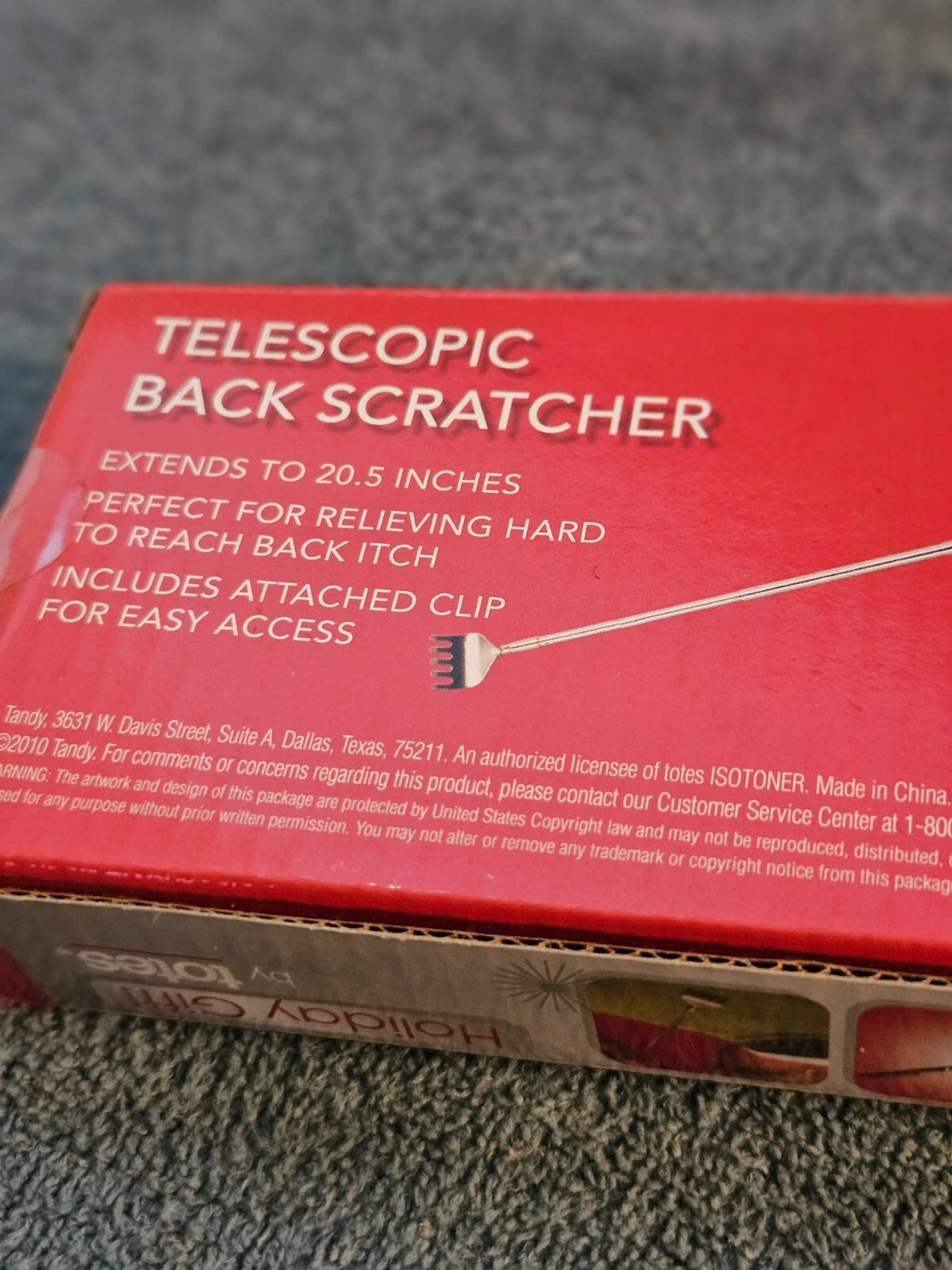 telescopic back scratcher new