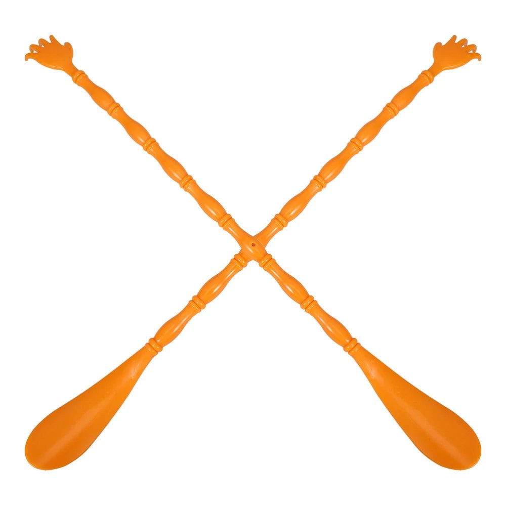 2 Pcs Itchy Claw Shoe Horn Anti Massager Back Scratcher for Women