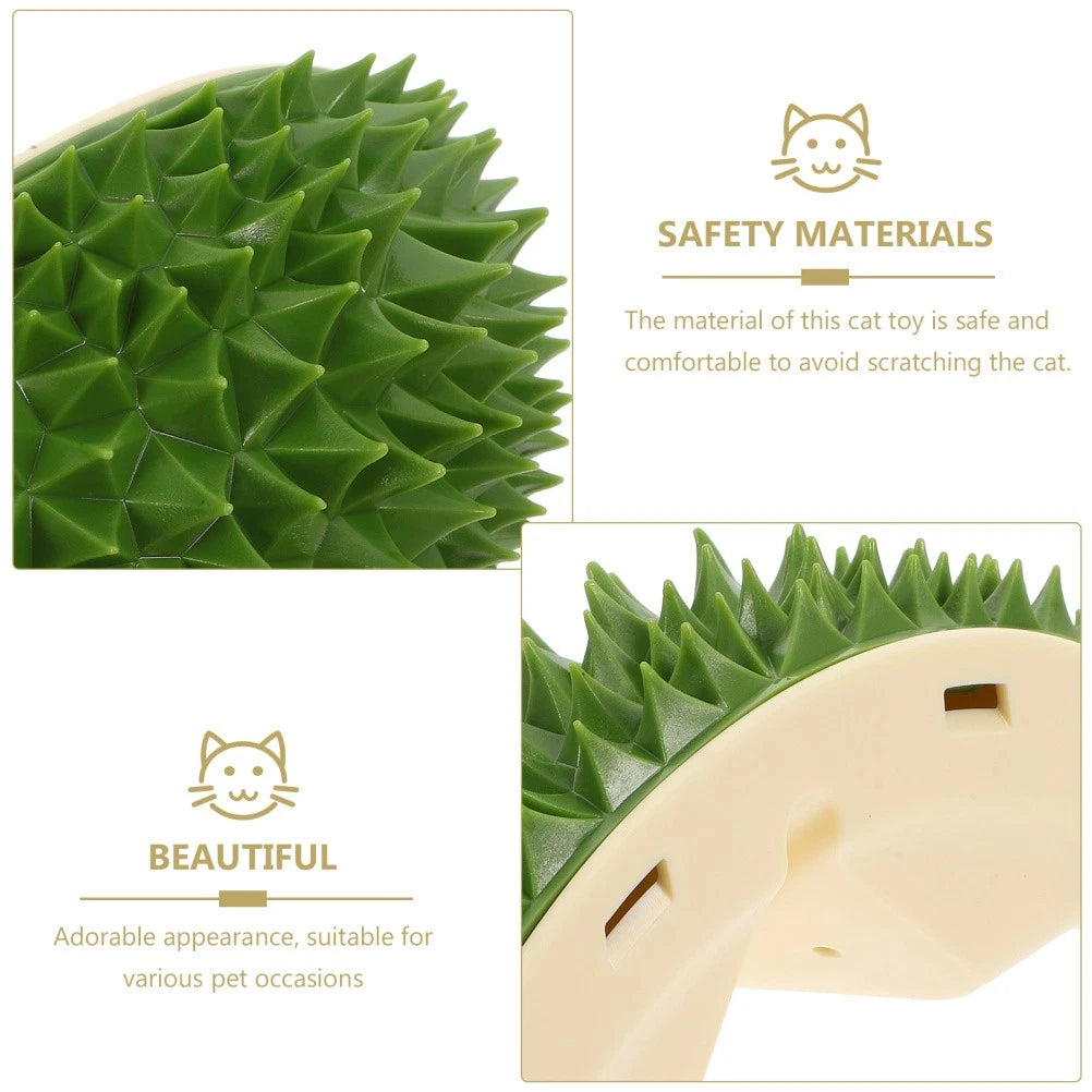 Cat Toy Cat Wall Self Tickling Toy Cat Massaging Comb Cat Scratcher Toy
