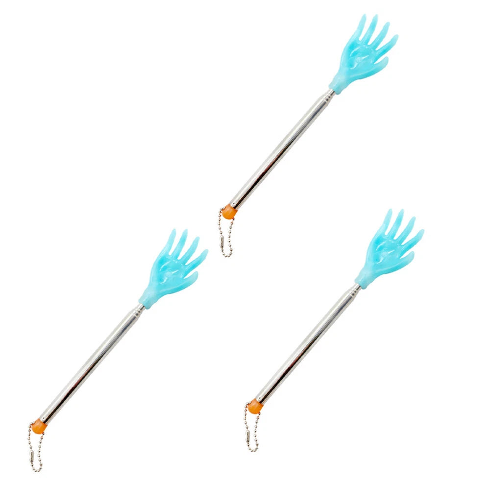 3 Pcs Back Grabber Elderly Scratcher Tool Extendable Massaging Tools