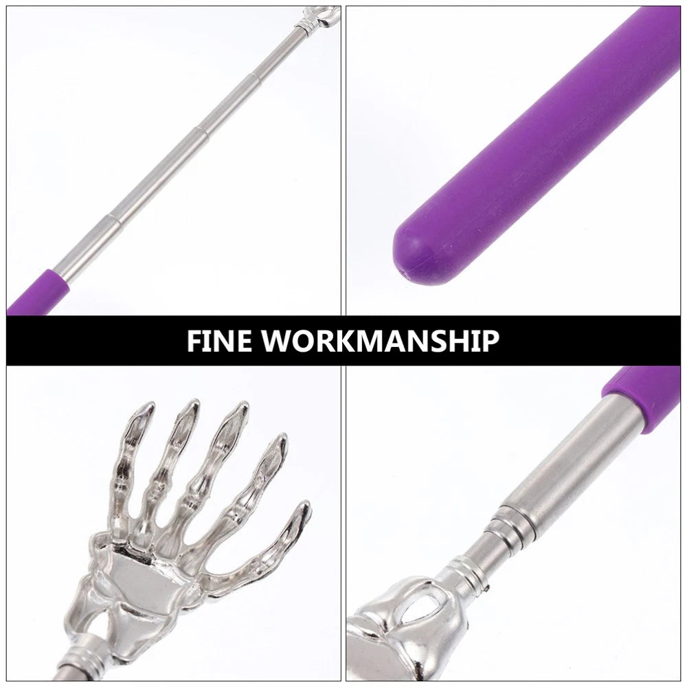 4 Pcs Massage Scratcher Telescoping Child Handheld Retractable Back