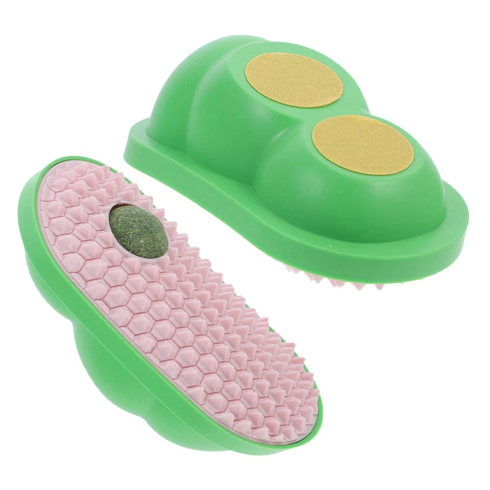 2 Pcs Cat Tickling Toys Massager for Indoor Cats Molar Scratcher