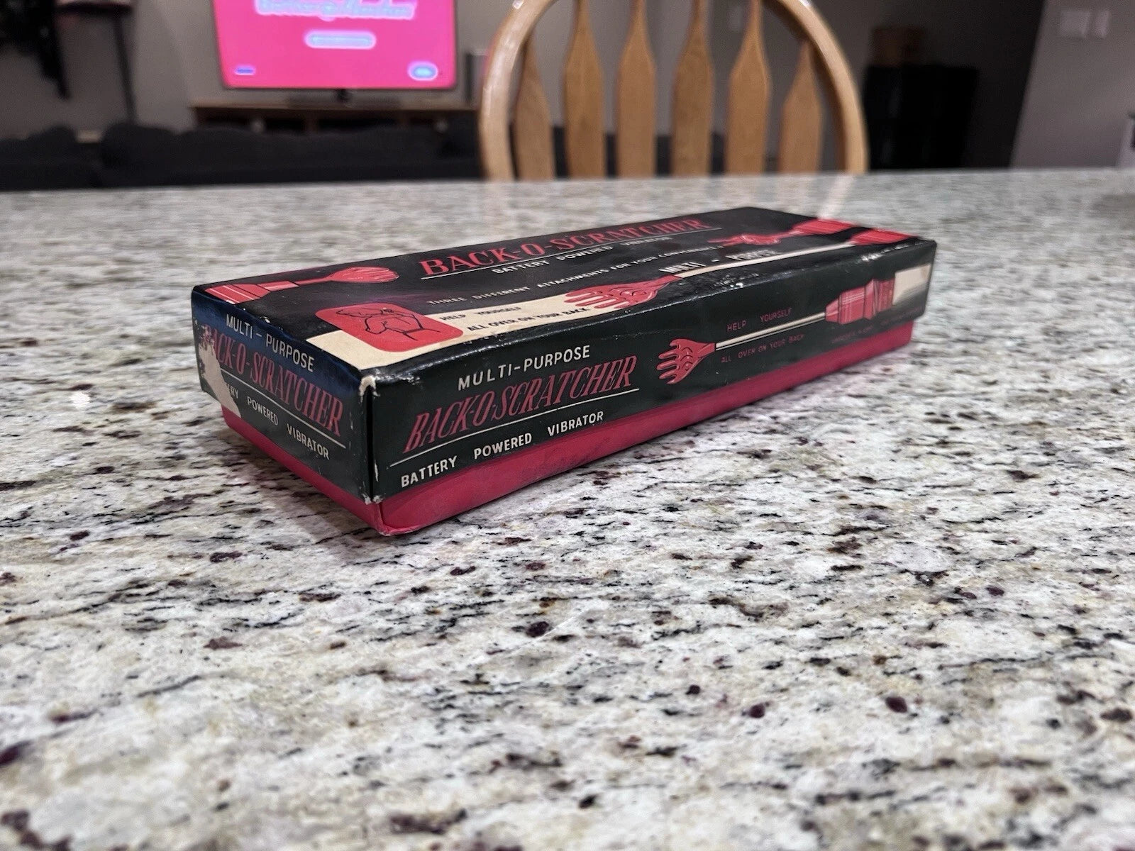 Vintage Back-O-Scratcher Battery Powered Vibrator