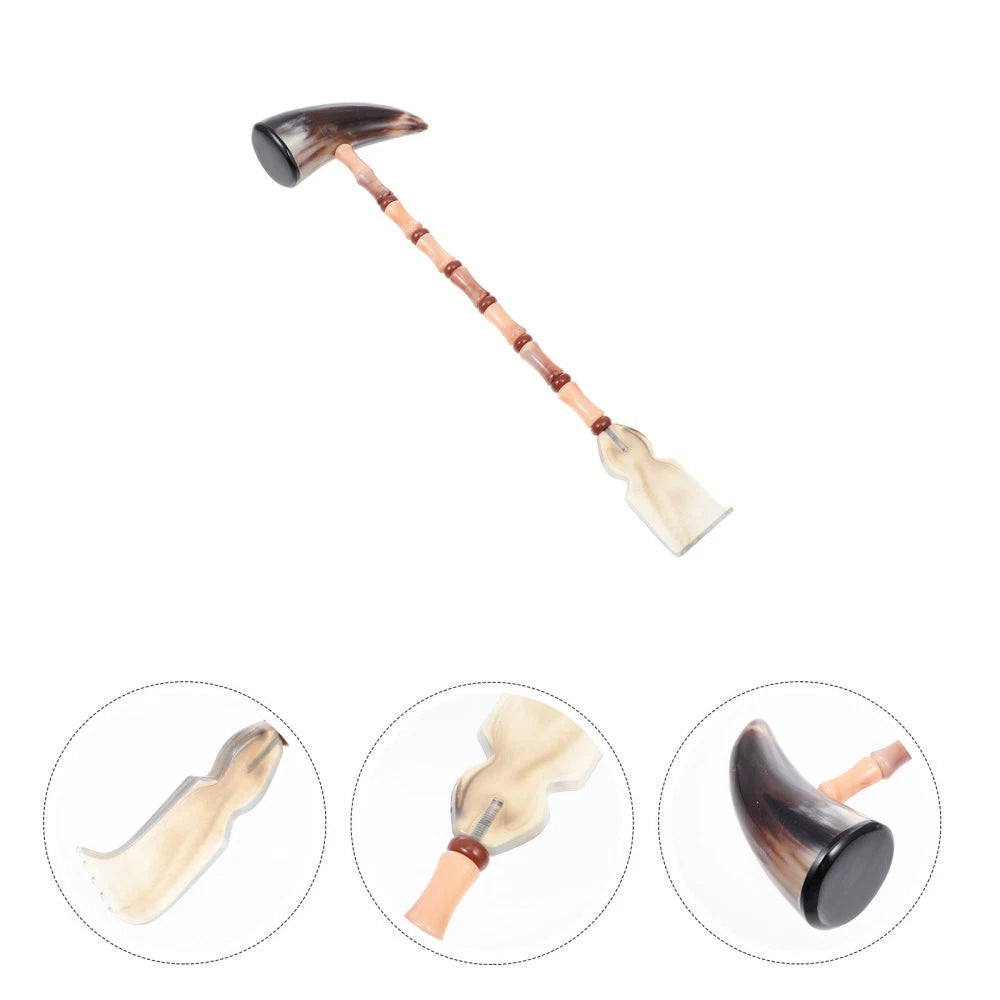 Itchy Horns Back and Neck Massager Ox Massaging Hammer Household Scratcher