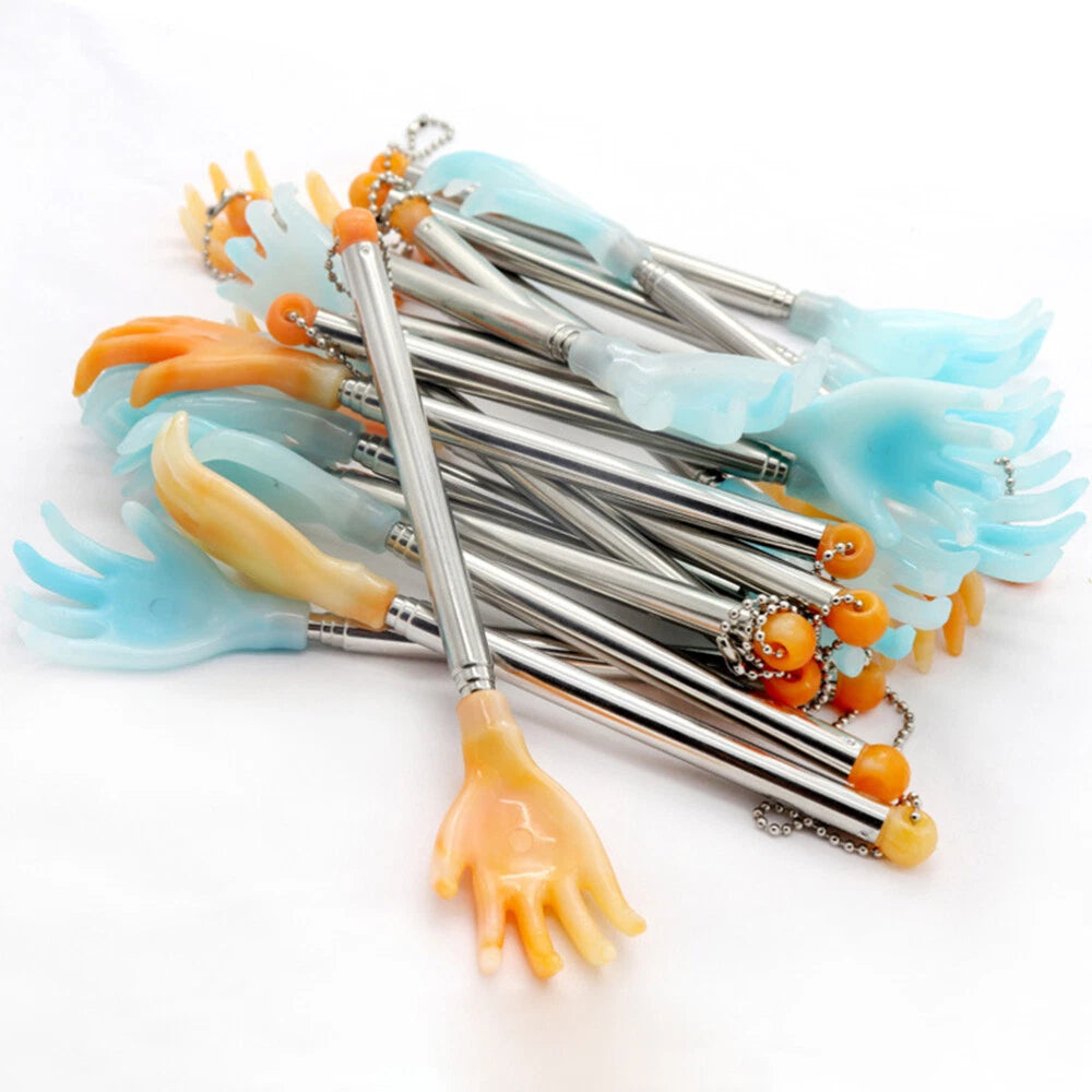 3 Pcs Back Grabber Elderly Scratcher Tool Extendable Massaging Tools