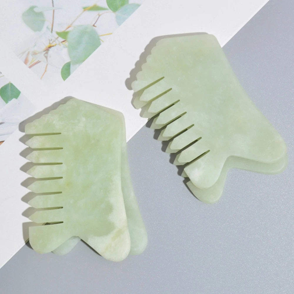 Massage Comb Scalp Scratcher Man Stone Hair Manual Massagers