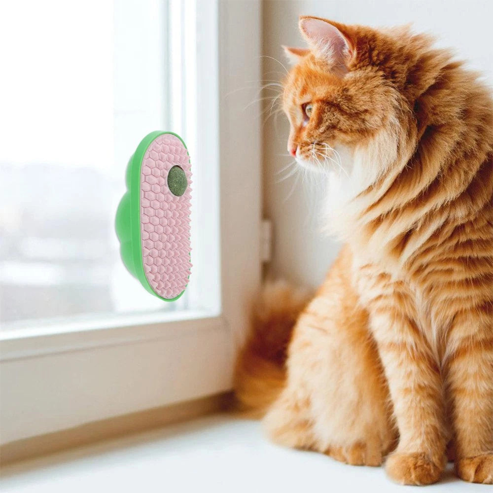 2 Pcs Cat Tickling Toys Massager for Indoor Cats Molar Scratcher