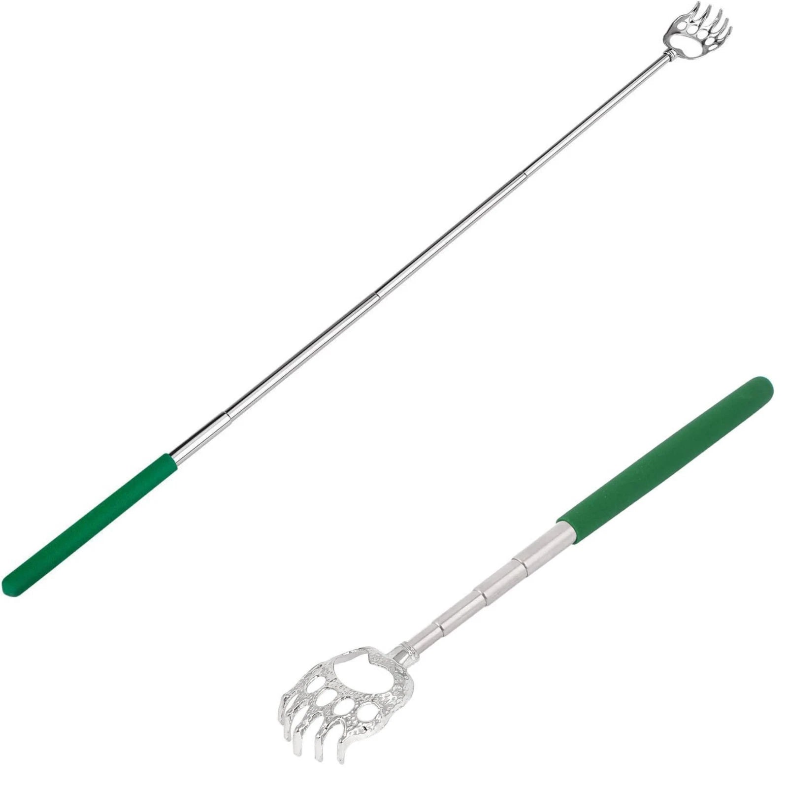 BEAR CLAW BACK SCRATCHER METAL EXTENDING EXTENDABLE MASSAGER PORTABLE TELESCOPIC