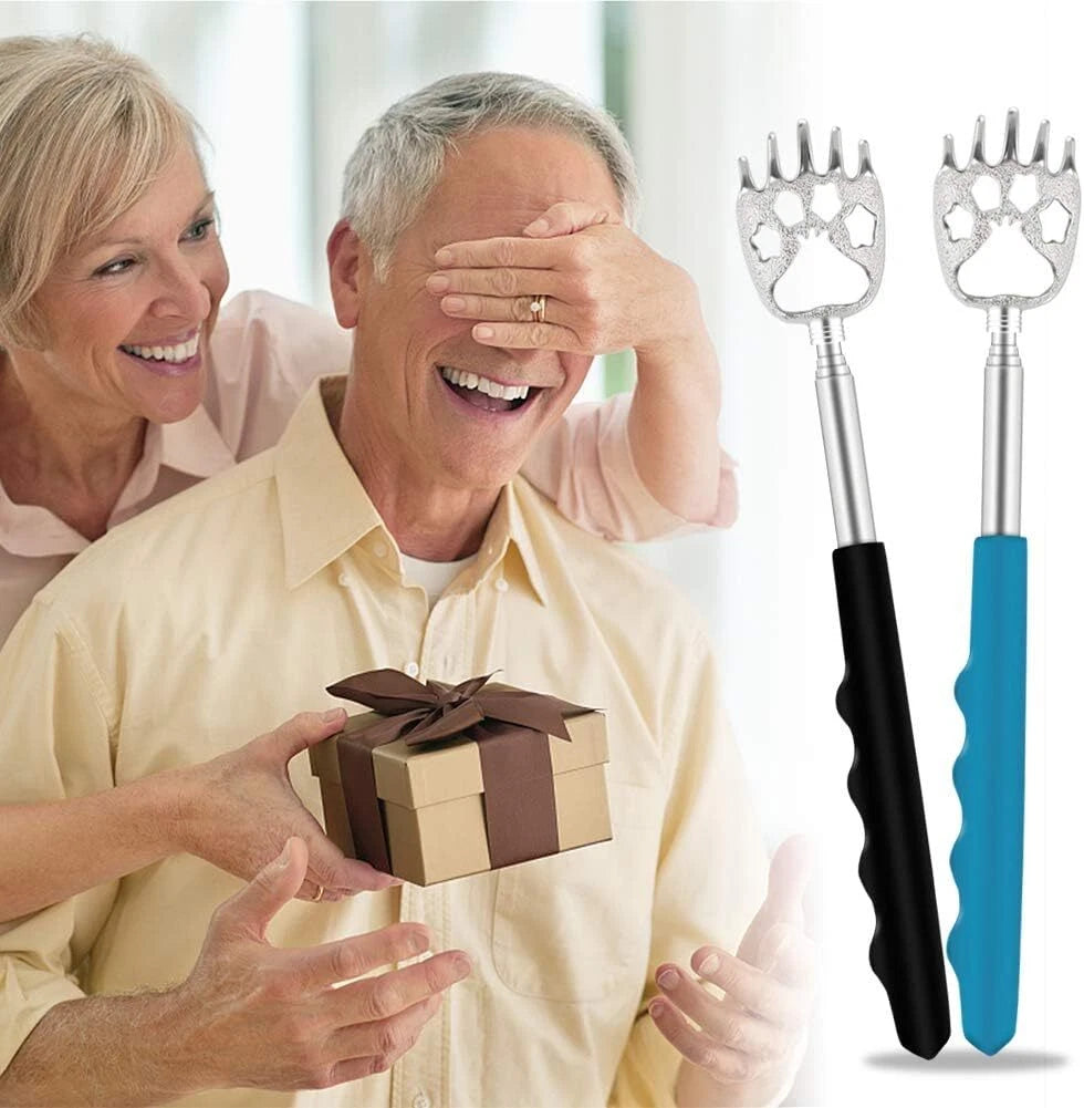 6 Pack Telescoping Back Scratcher - Bear Claw Back Scratchers - Portable Exte