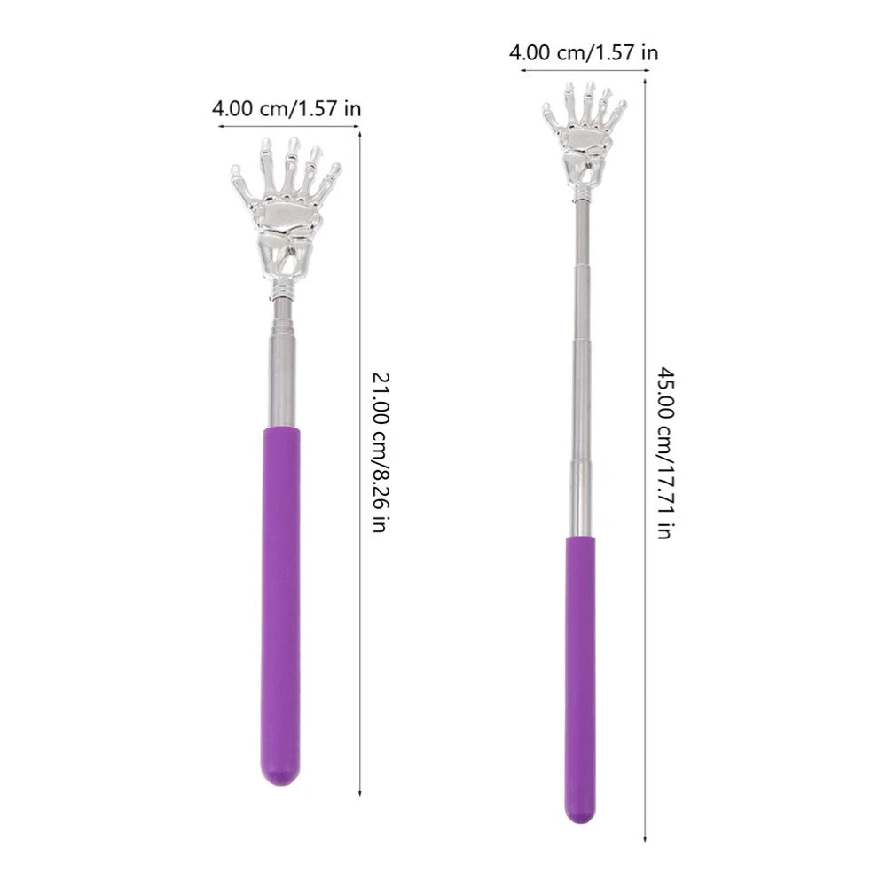 4 Pcs Massage Scratcher Child Telescoping Portable Extendable Back