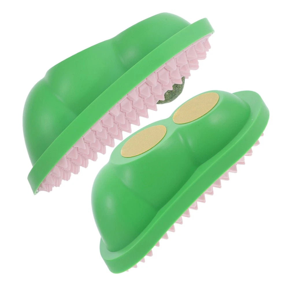 2 Pcs Cat Tickling Toys Massager for Indoor Cats Molar Scratcher