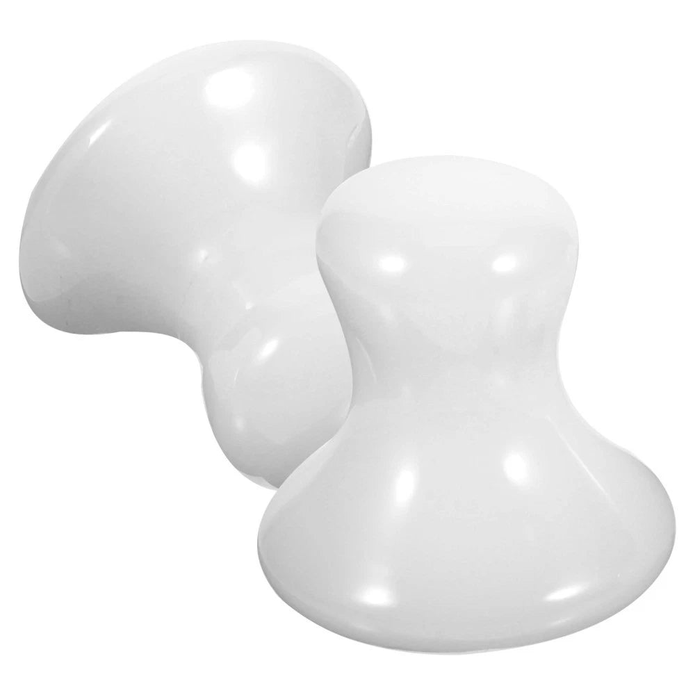 2 Pcs Massage Stone Body Scratcher for Women Face Smoother