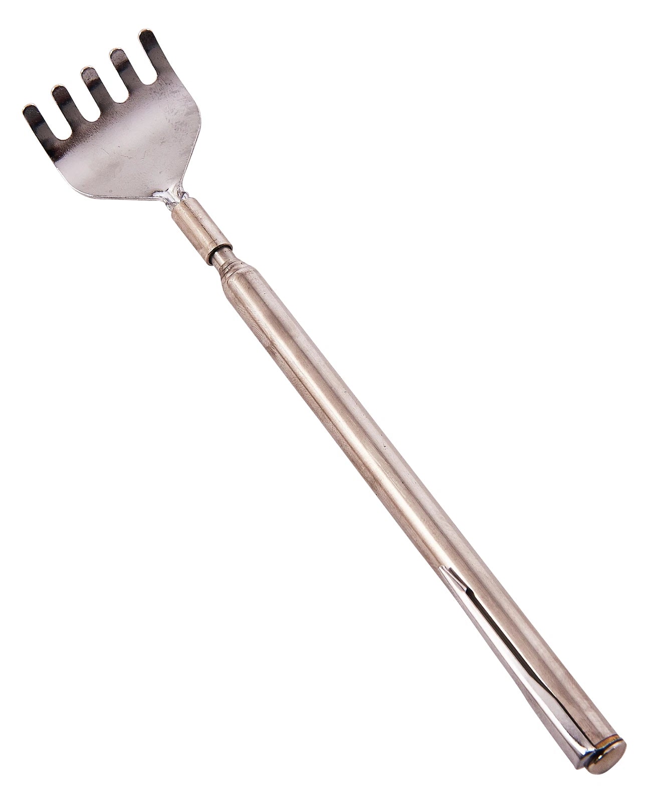 Telescopic Extending Pocket Back Leg Hand Head Scratcher With Clip New Amtech
