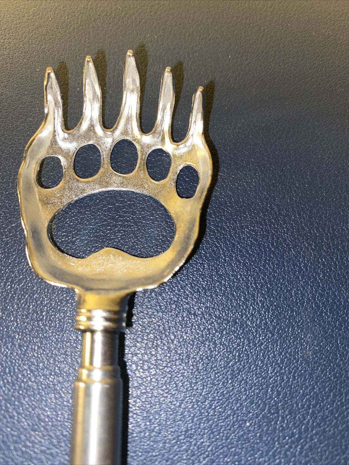 Portable Extendable Telescopic Bear Claws Metal Back Scratchers/Hand Massager