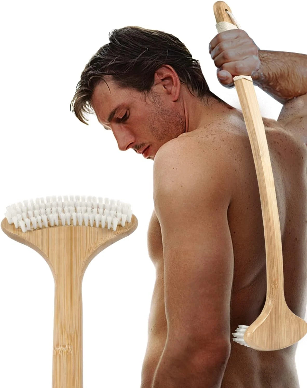 Comfort Grip 22-Inch Bamboo Back Scratcher - Ideal Gift for Seniors & Loved Ones