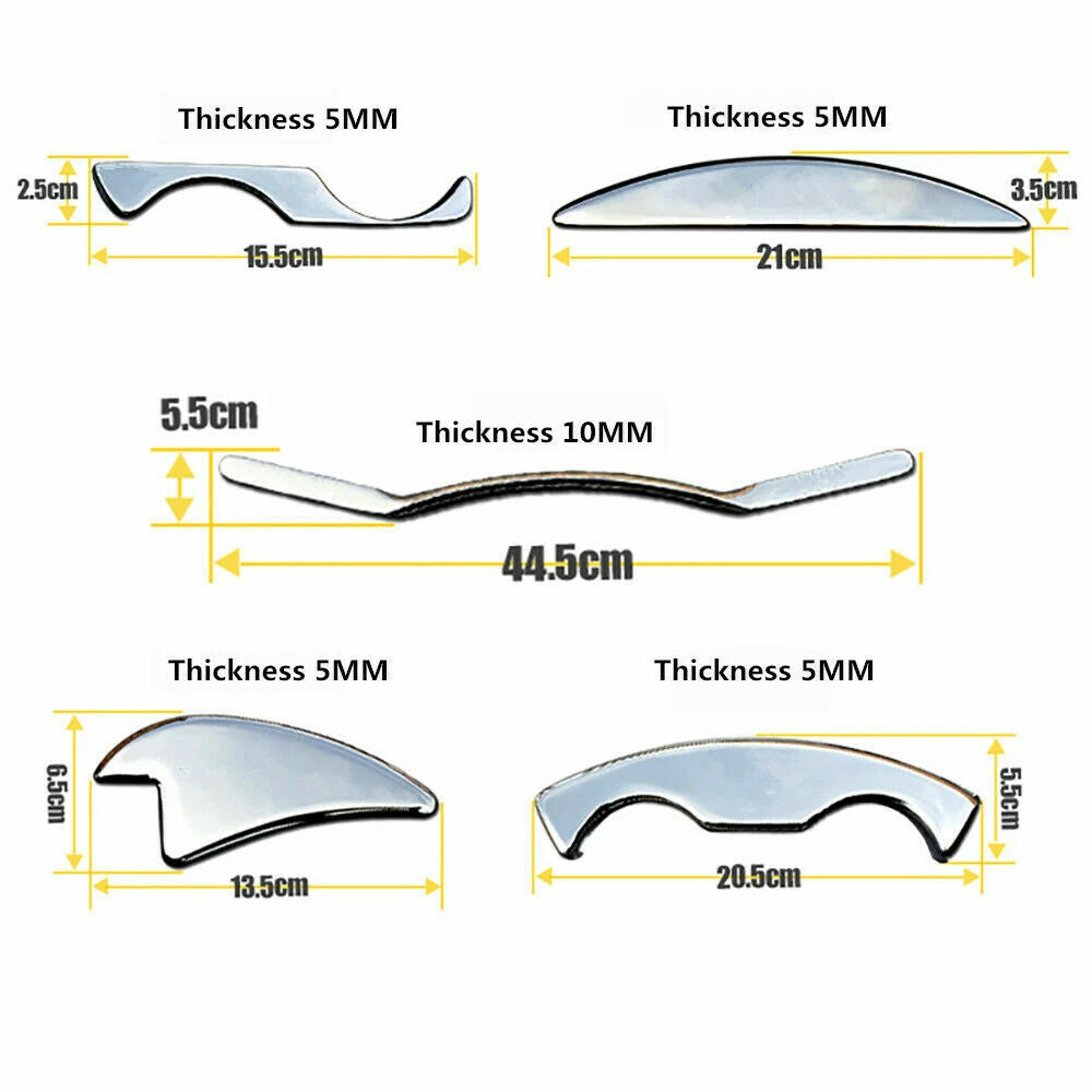IASTM Medical Gua Sha Scraper Physiotherapy Physical Therapy Fascia Knife Set