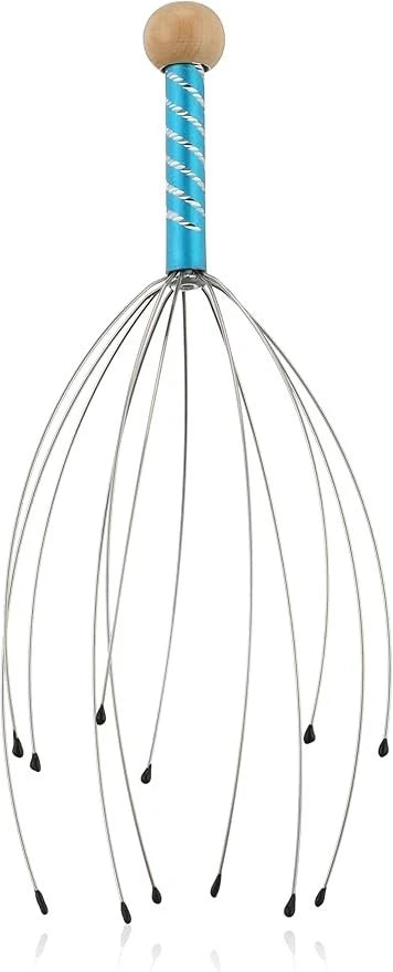 Hand held scalp head scalp massager neck massage scratcher relax massage
