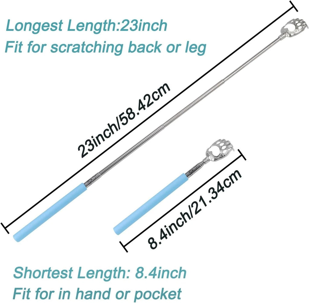 Wovte Back Scratcher with Telescopic Handle - Stress Relief & Pain Alleviation