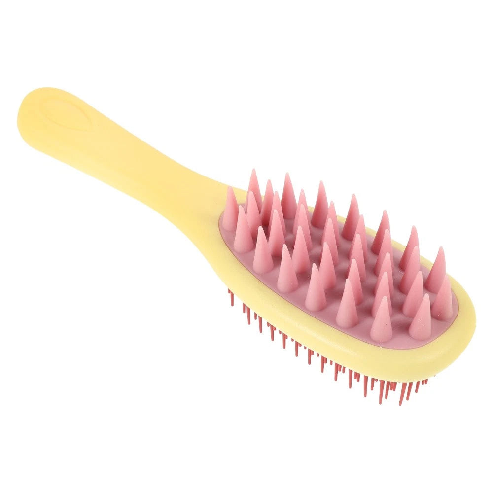 Shampoo Brush Scalp Cleansing Comb Scratcher Massager Bath Hair Scrubber