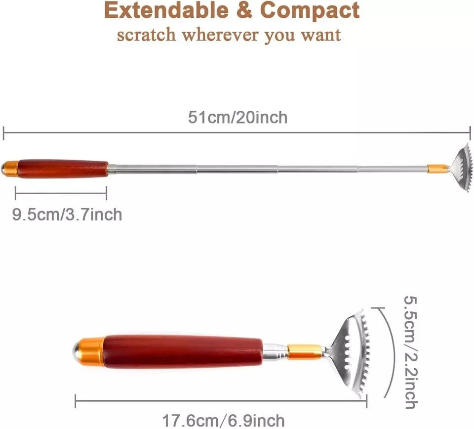 Aznrszy Back Scratcher Best Back Scratcher for Women Men Adults Extendable UK
