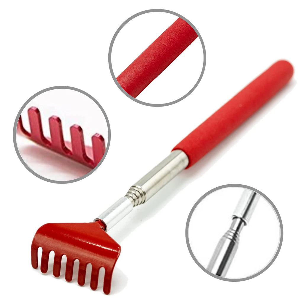 BACK SCRATCHER EXTENDABLE METAL EXTENDING MASSAGER PORTABLE TELESCOPIC