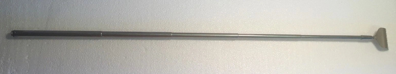 Extendable Stainless Steel Telescoping Back Scratcher Extend 20" Pen Pocket Clip