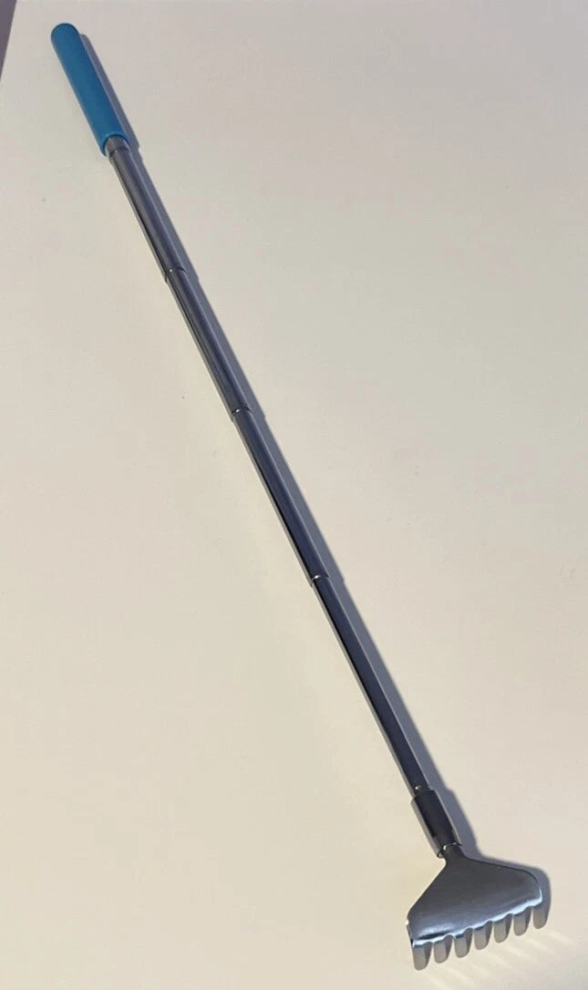 Telescopic Back Scratcher – Extends 6 5/8" to 19 1/2" Compact & Lightweight