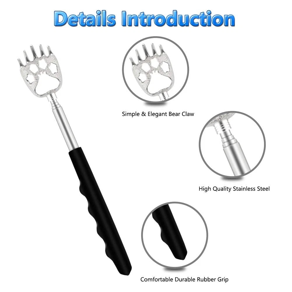 6 Pack Telescoping Back Scratcher - Bear Claw Back Scratchers - Portable Exte...