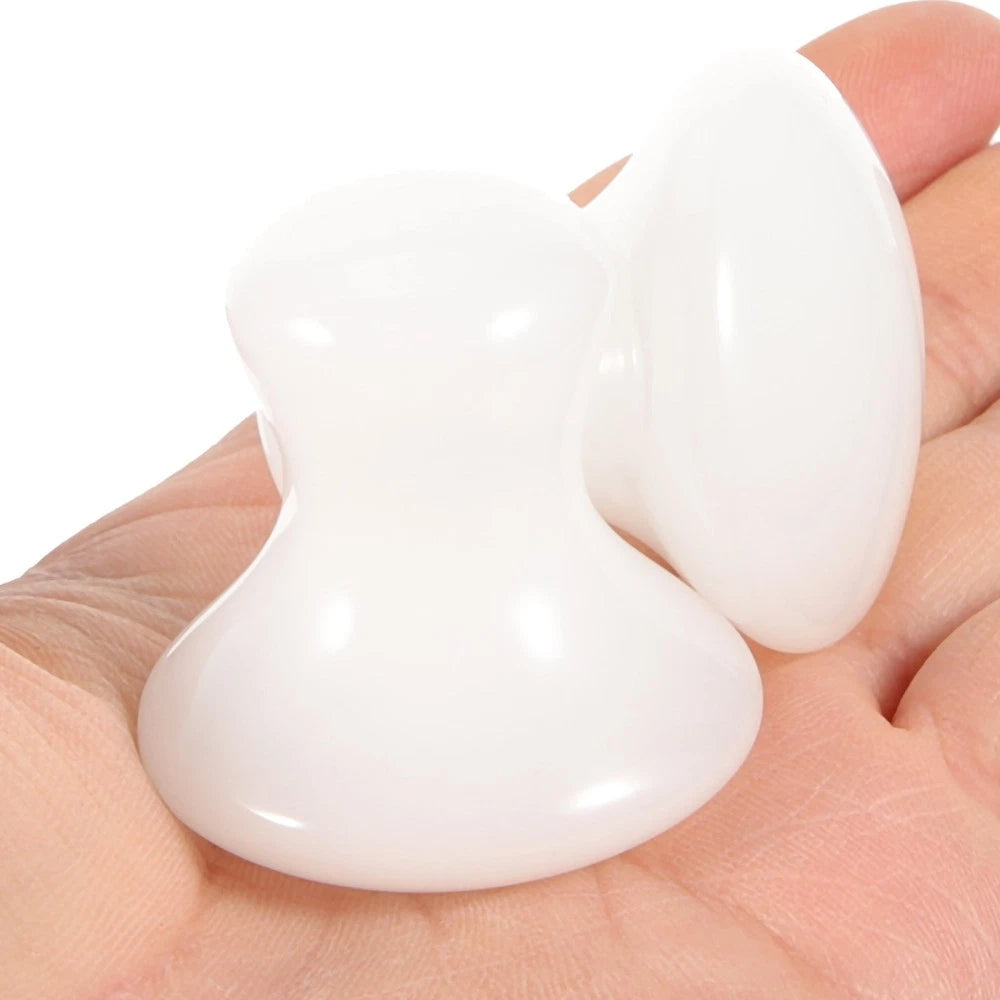 2 Pcs Scraping Massage Stone Face Shaper Body Scratcher for Women