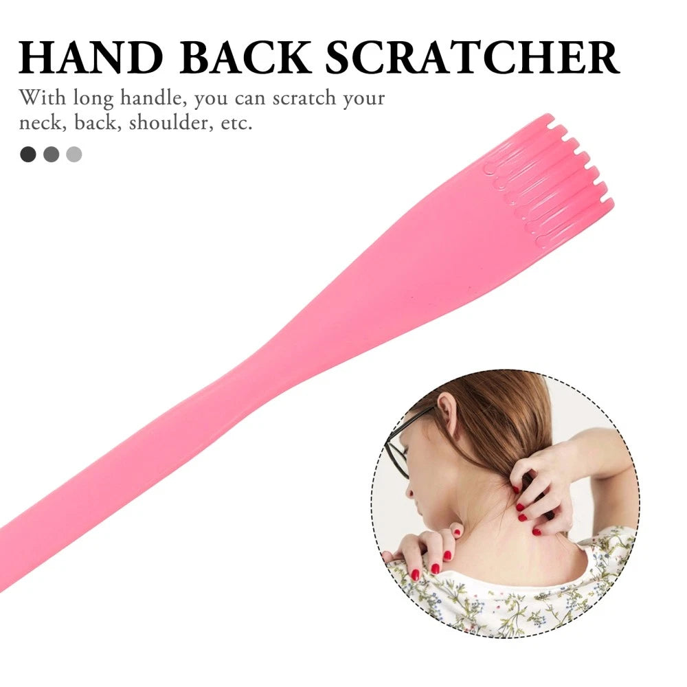 2 Pcs Itch Rake Massager Telescopic Back Scratcher Hand Man Long