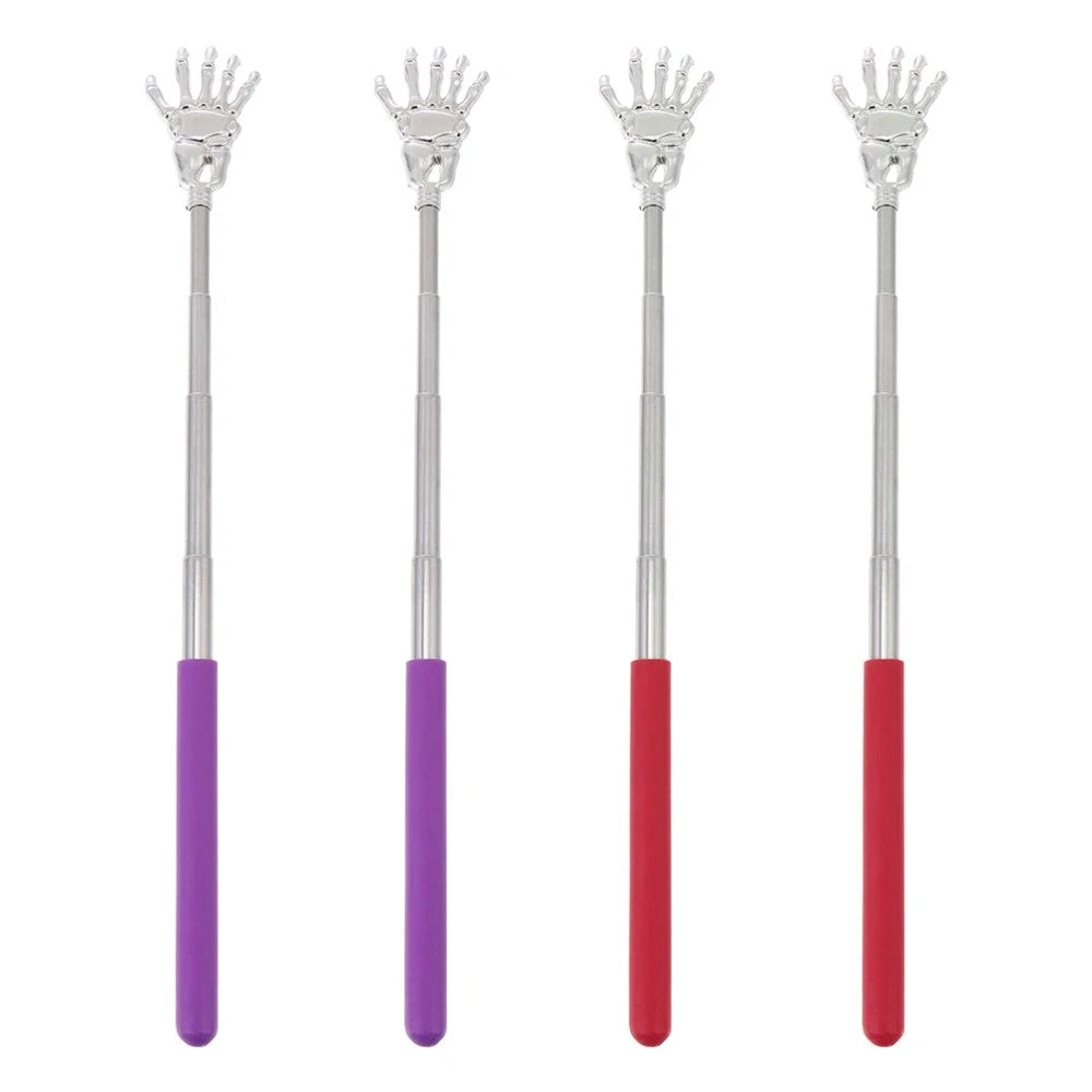4 Pcs Massage Scratcher Telescoping Child Handheld Retractable Back