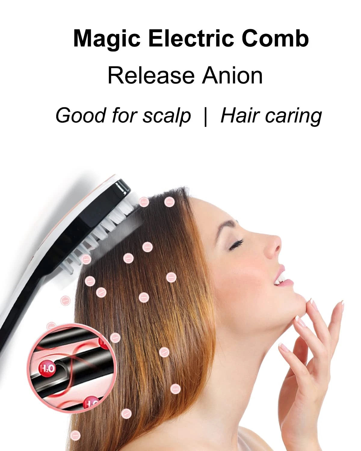 Scalp Massager Electric Scalp Massage Brush Hair Massage Brush Electric Head ...