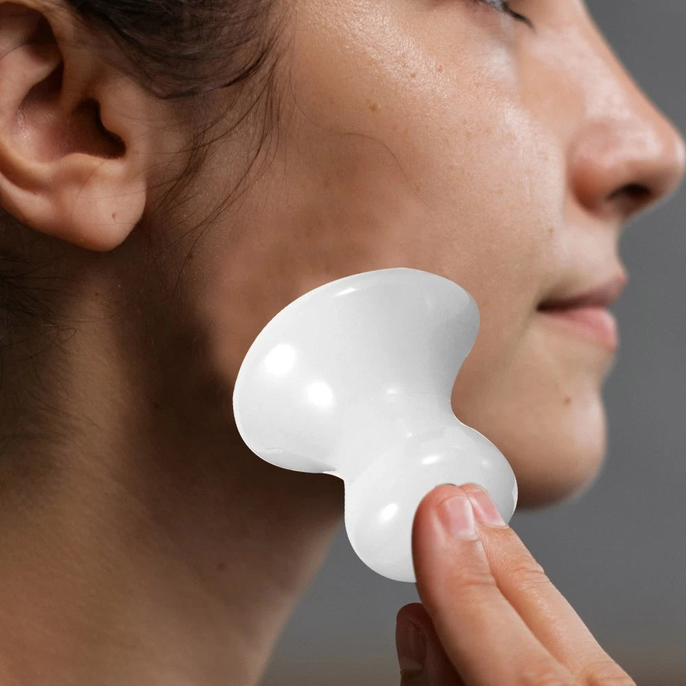 2 Pcs Scraping Massage Stone Face Shaper Body Scratcher for Women