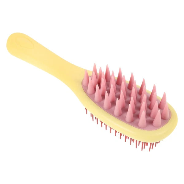 Shampoo Brush Scalp Cleansing Comb Scratcher Massager Bath Hair Scrubber