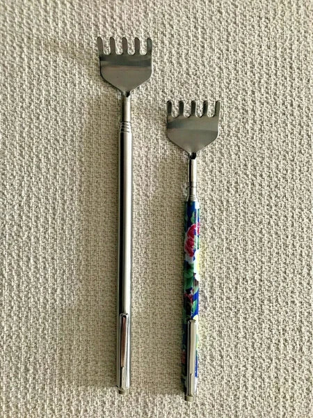 Extendable Stainless Steel Telescoping Back Scratcher 1 ea of 2 sizes NEW (B41K)