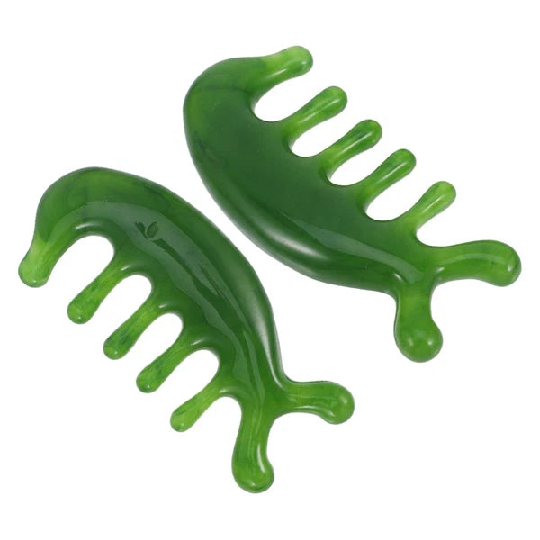 2 Pcs Scalp Massage Comb Hair Care Masssage Head Scratcher Massager