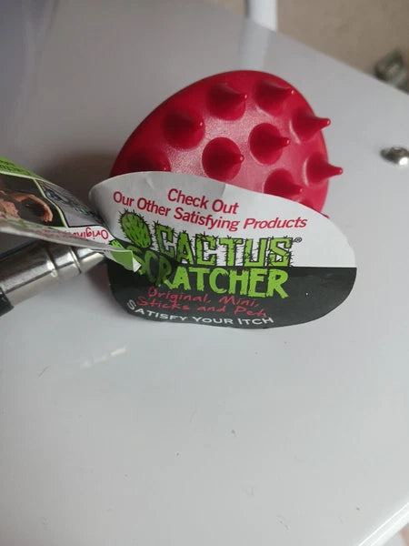 1 Extendable Cactus Back Scratcher Double Side Itch Relieve Back Neck.