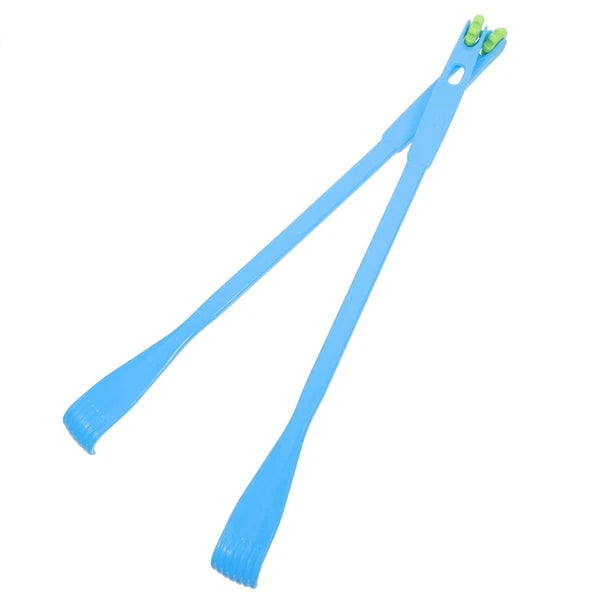 2 Pcs Itch Rake Massager Man Telescopic Back Scratcher Hand Long Tools