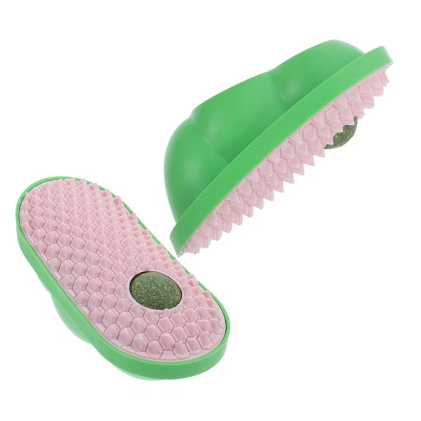 2 Pcs Cat Tickling Toys Massager for Indoor Cats Molar Scratcher