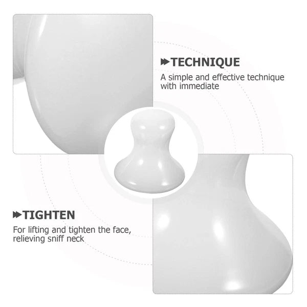 2 Pcs Scraping Massage Stone Face Shaper Body Scratcher for Women