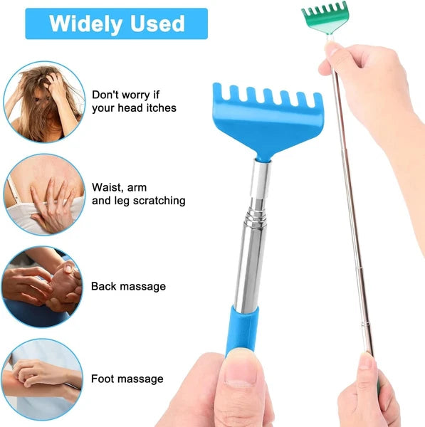 6 Pack Back Scratcher Gifts for Men Women, Stocking Stuffers White Elephant G...