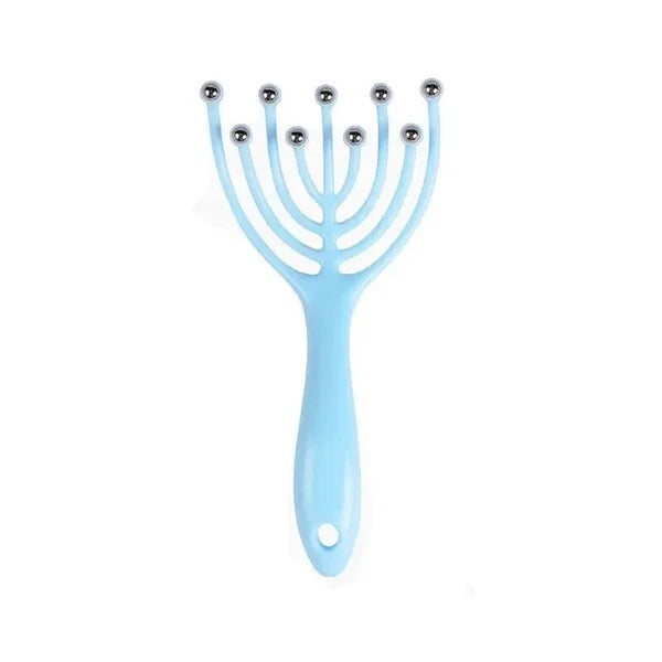 9 Fingers Claws Head Scratcher Scalp Handheld Claw Massager Stress Relax Healing
