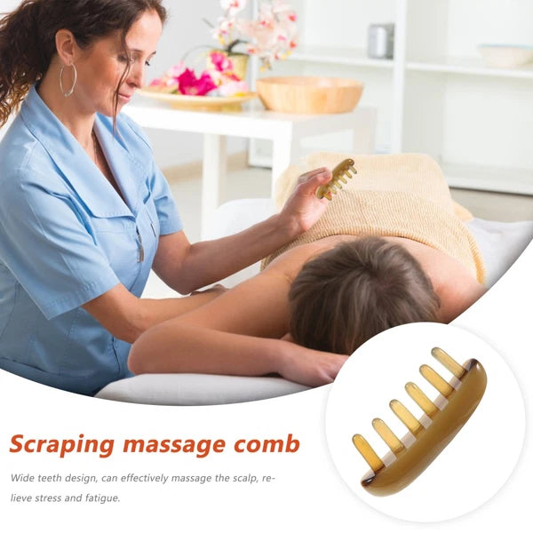 Massage Comb Miss Men and Women Sandalwood Hair Scalp Massager Scratcher