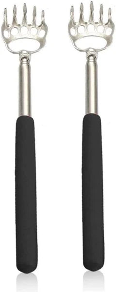 2PCS Back Scratchers, Bear Claw Scratcher Extendable Metal Retractable...