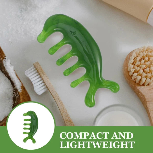 2 Pcs Scalp Massage Comb Multi Functional Head Scratcher Massager