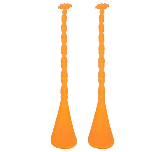 2 Pcs Itchy Claw Shoe Horn Back Scratcher and Tool Body Massager