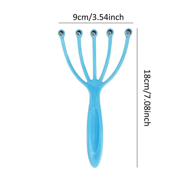 5 Fingers Claws Head Scratcher Scalp Handheld Claw Massager Stress Relax Healing