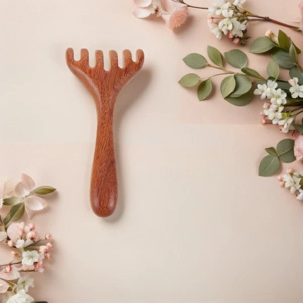 3 Pcs Massage Rake Hair Comb Manual Scalp Massagers Back Scratcher