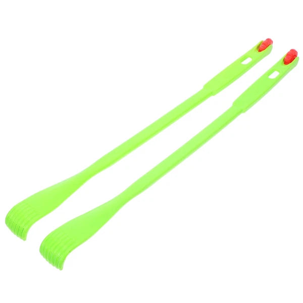 2 Pcs Itch Rake Massager Man Telescopic Back Scratcher Hand Tools